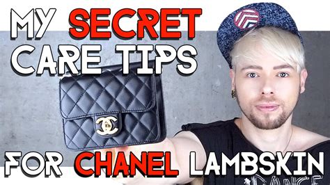 how to care for chanel lambskin|lambskin skin restoration.